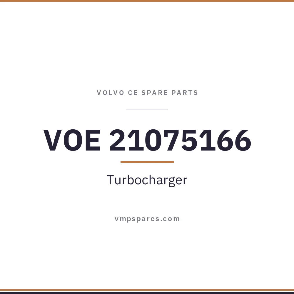 VOE 21075166 – Turbocharger