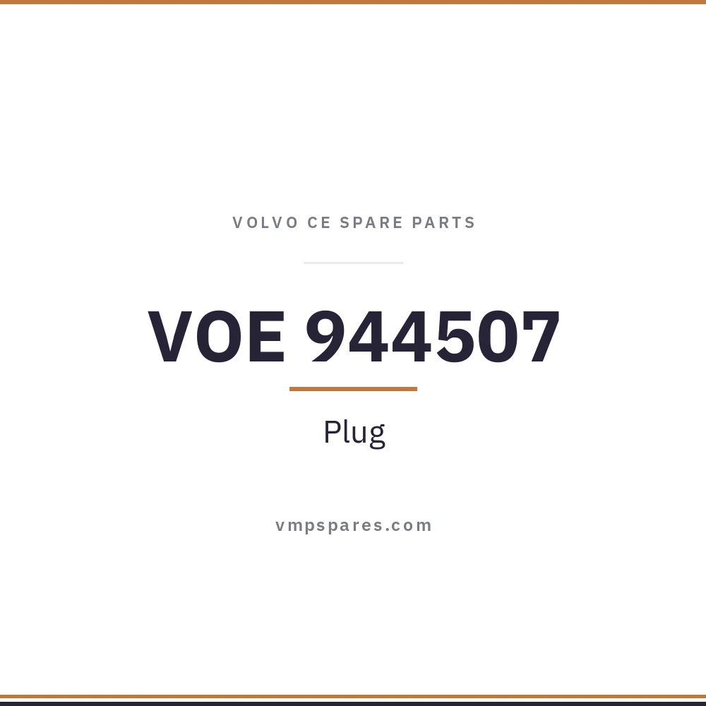 VOE 944507 – Plug