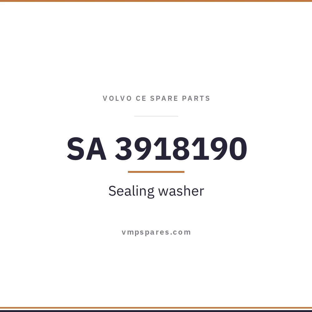 SA 3918190 – Sealing washer