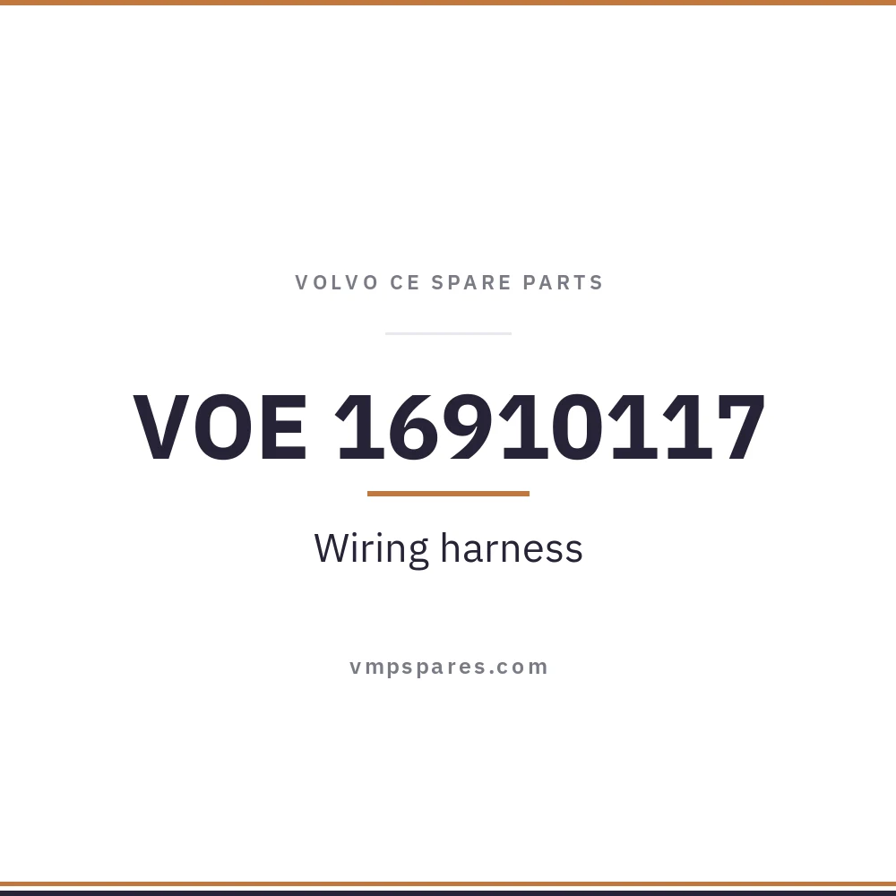 VOE 16910117 – Wiring harness