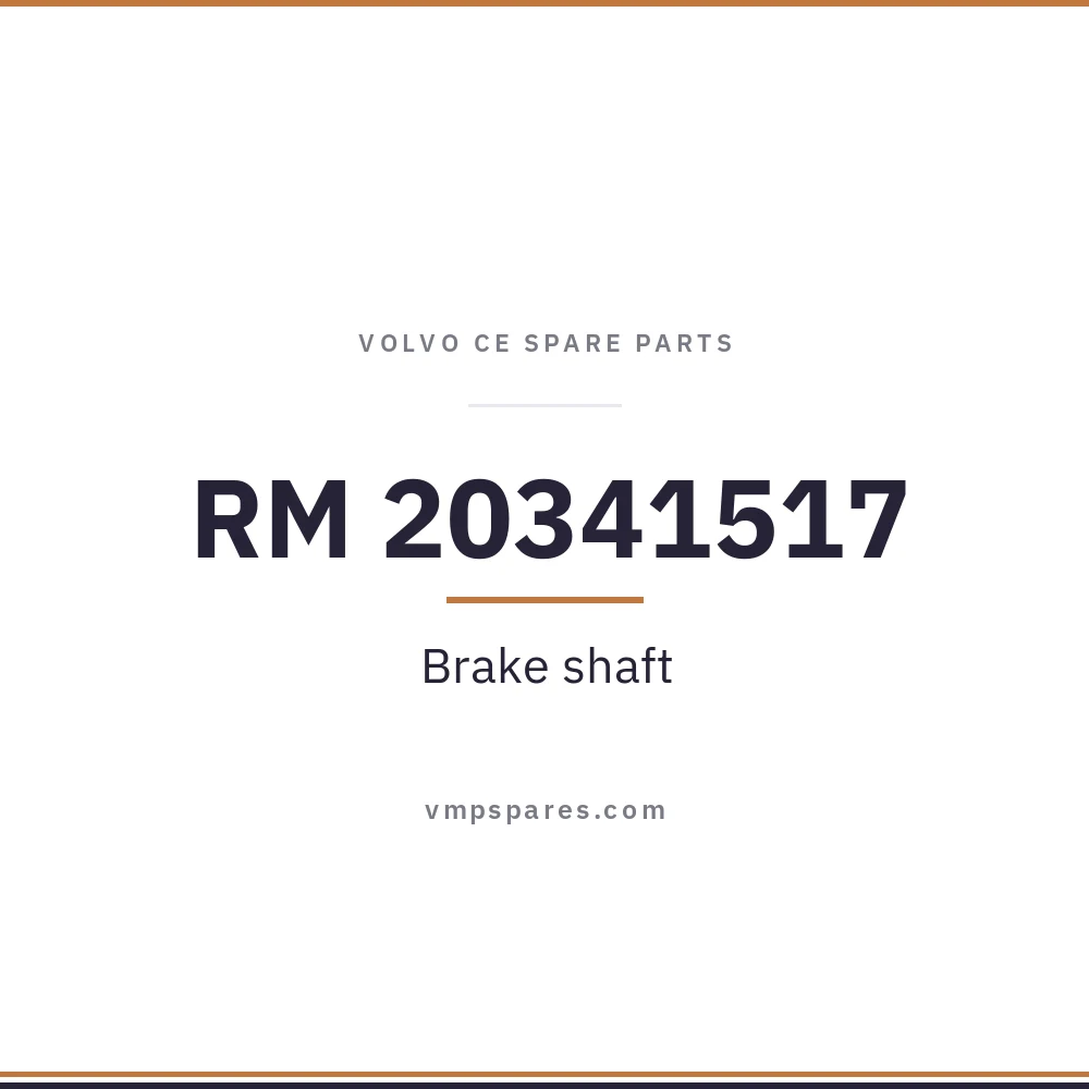 RM 20341517 – Brake shaft