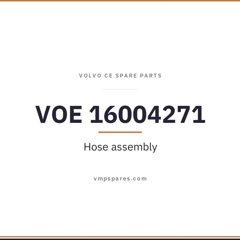 VOE 16004271 – Hose assembly