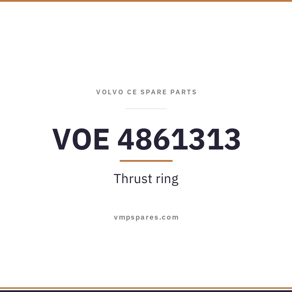 VOE 4861313 – Thrust ring