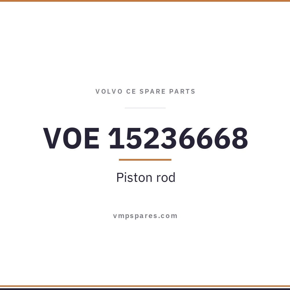 VOE 15236668 – Piston rod
