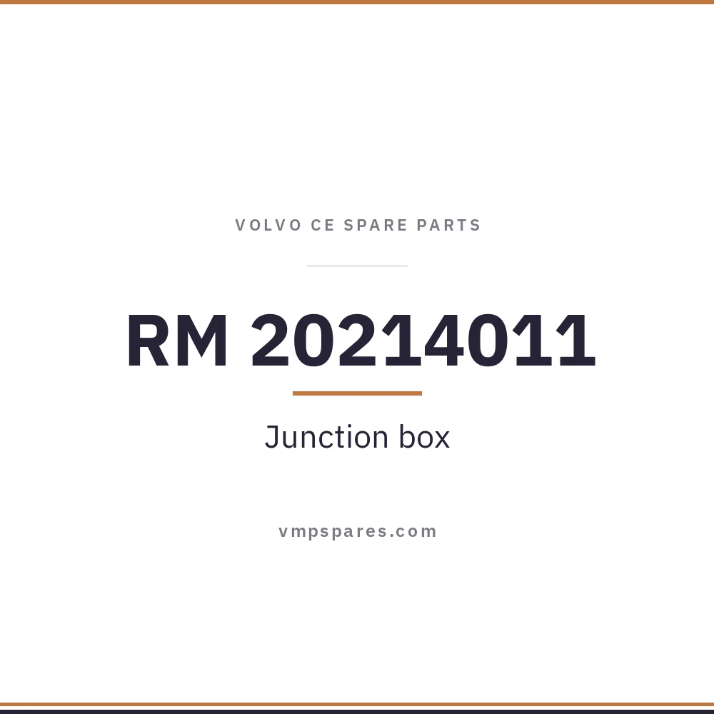 RM 20214011 – Junction box