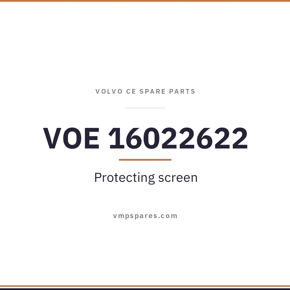 VOE 16022622 – Protecting screen