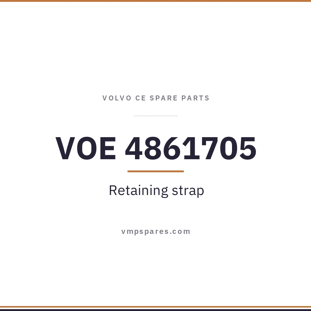 VOE 4861705 – Retaining strap