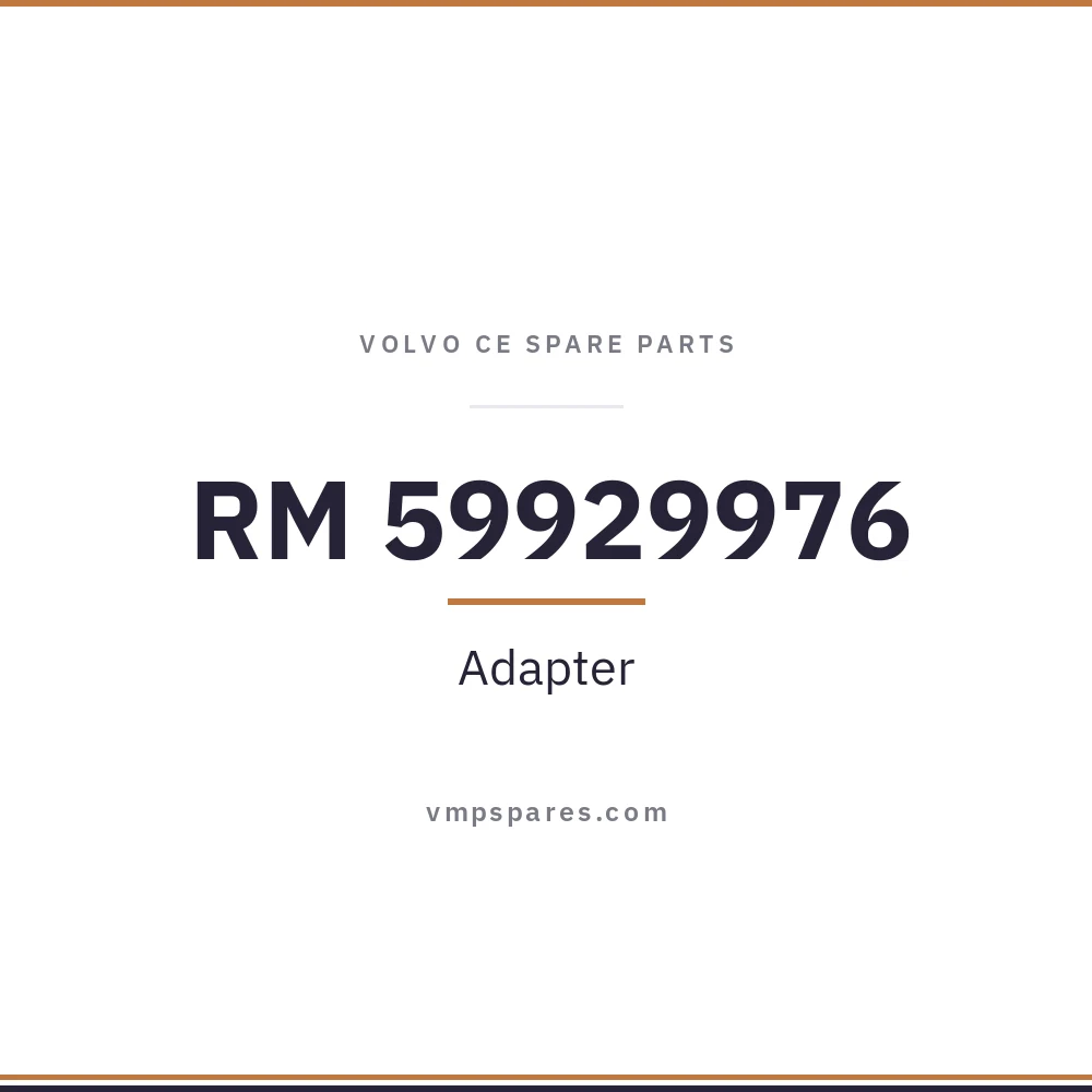 RM 59929976 – Adapter