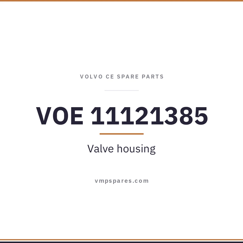 VOE 11121385 – Valve housing