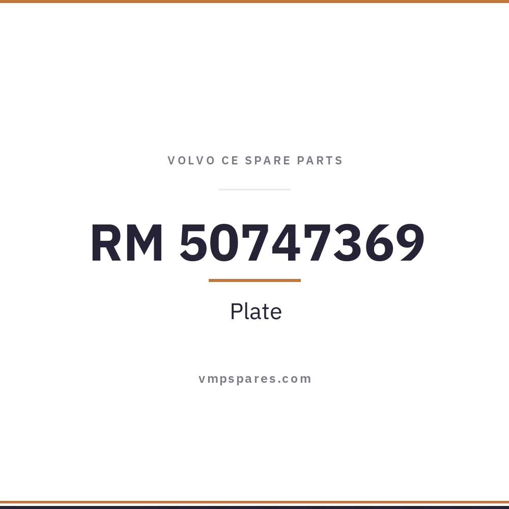 RM 50747369 – Plate