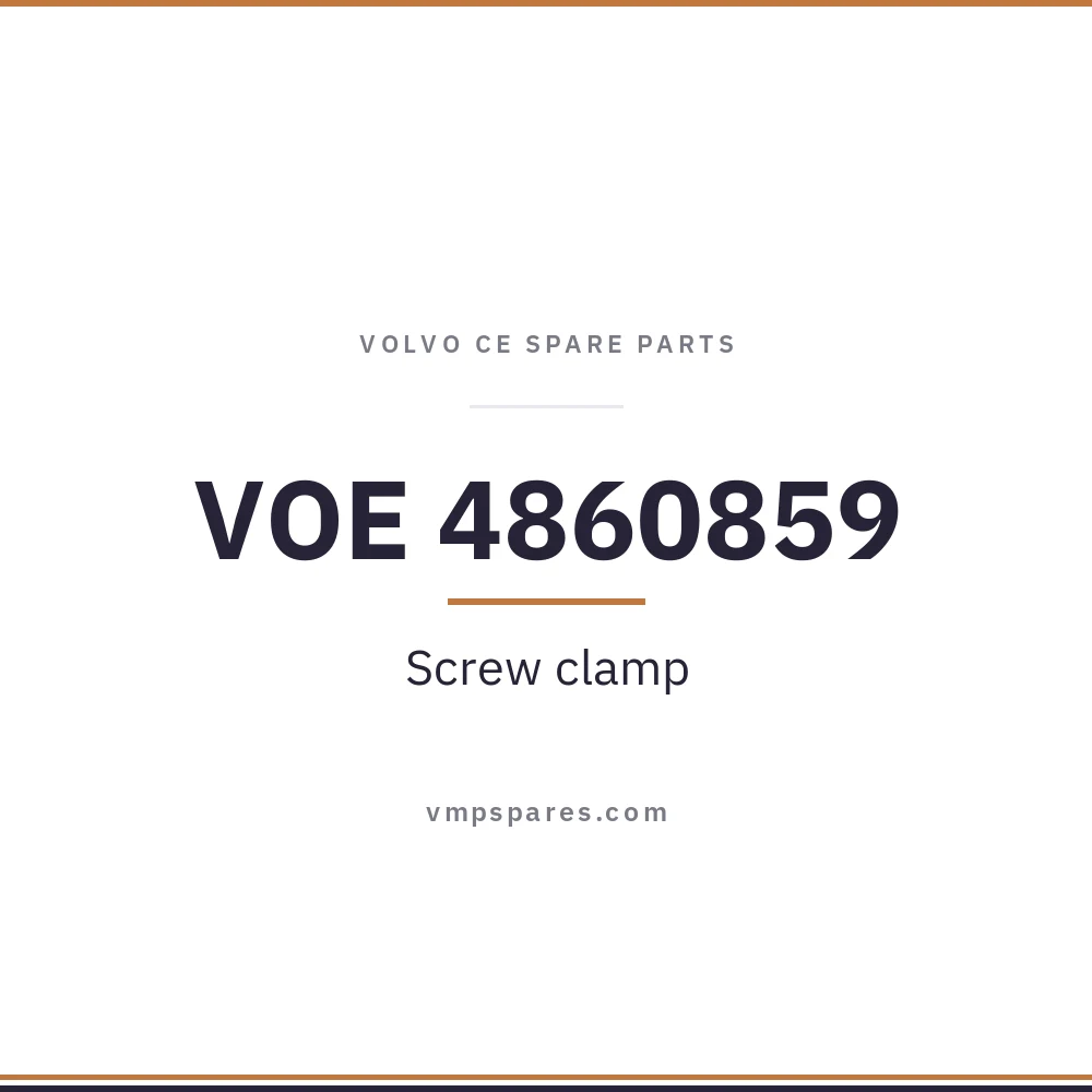VOE 4860859 – Screw clamp