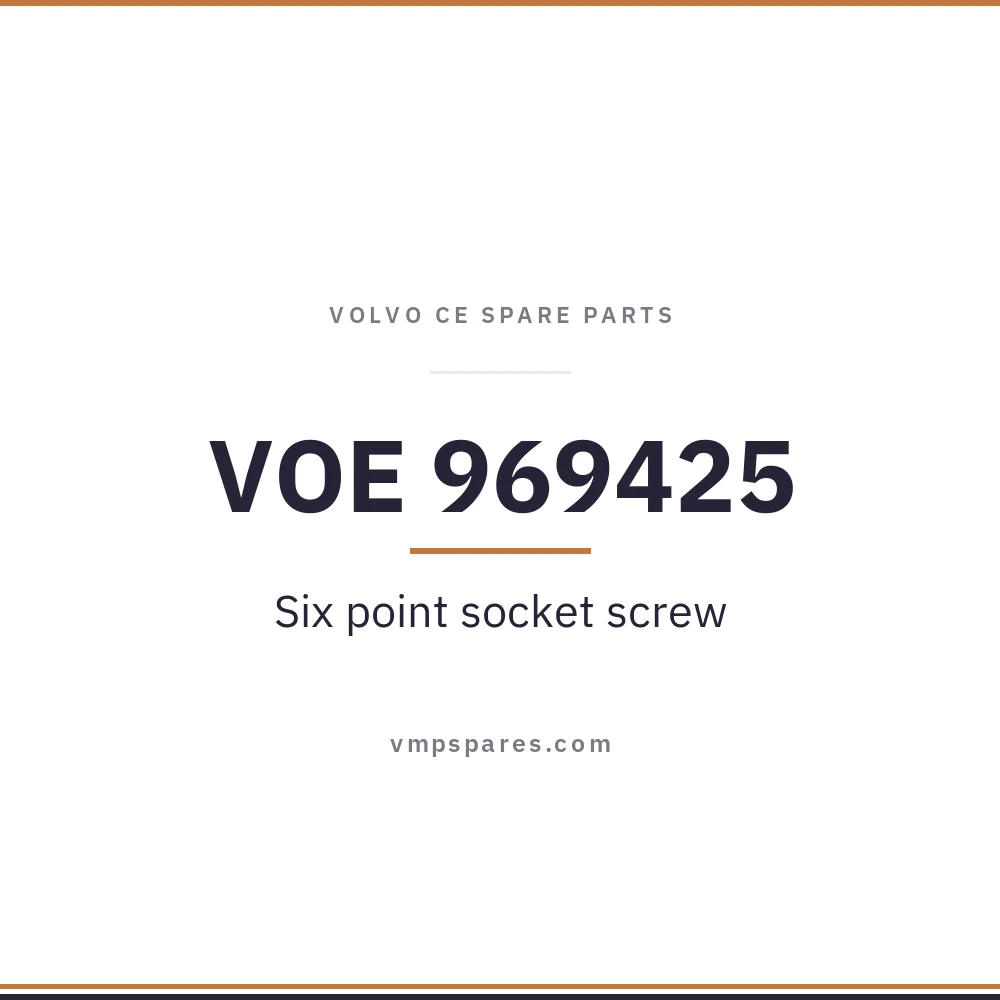 VOE 969425 – Six point socket screw