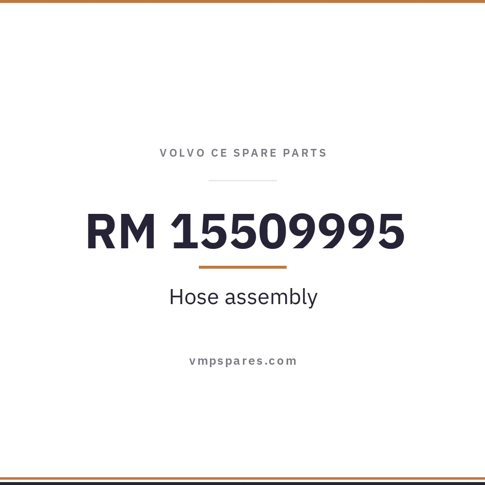 RM 15509995 – Hose assembly