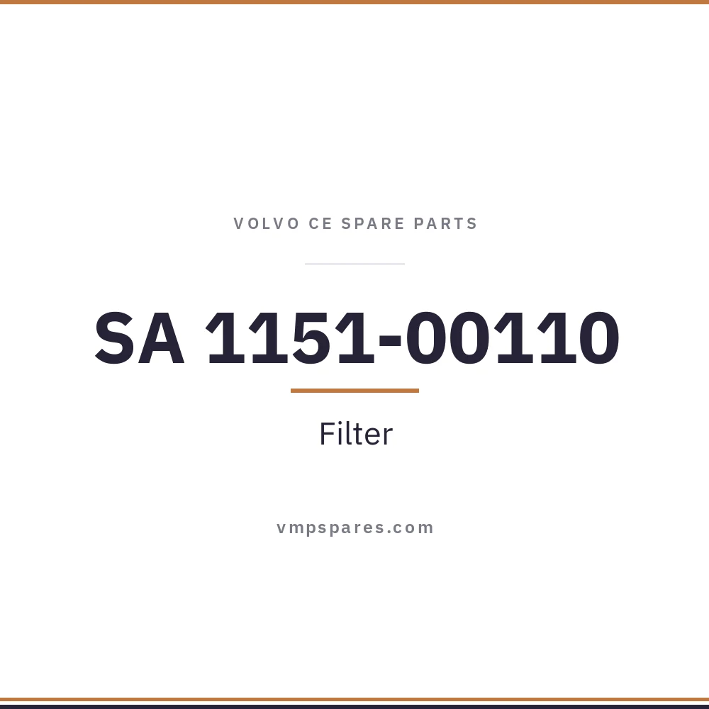 SA 1151-00110 – Filter