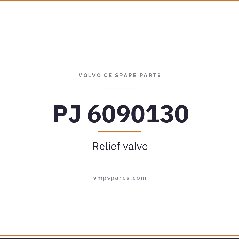 PJ 6090130 – Relief valve