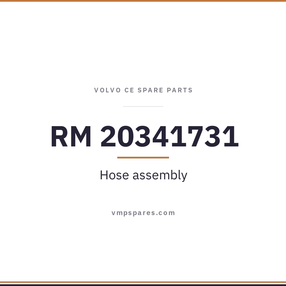 RM 20341731 – Hose assembly