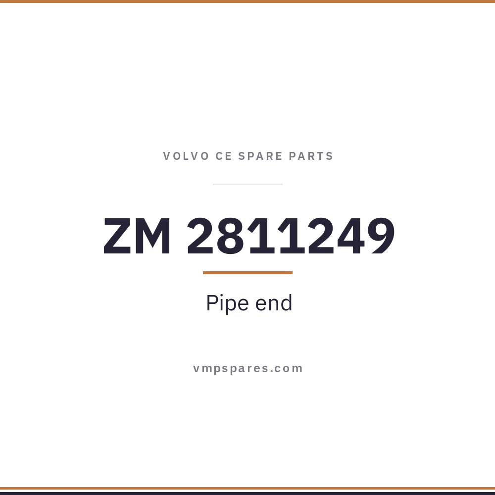 ZM 2811249 – Pipe end