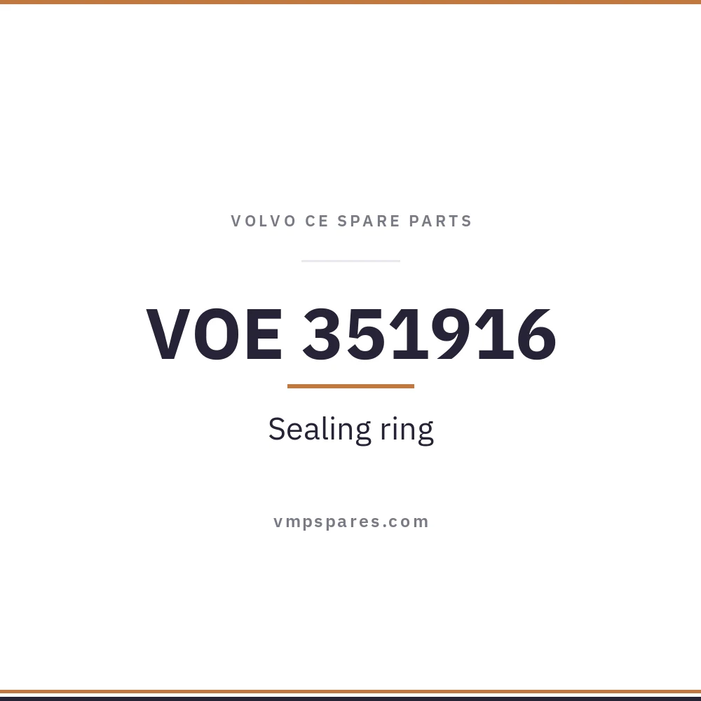 VOE 351916 – Sealing ring