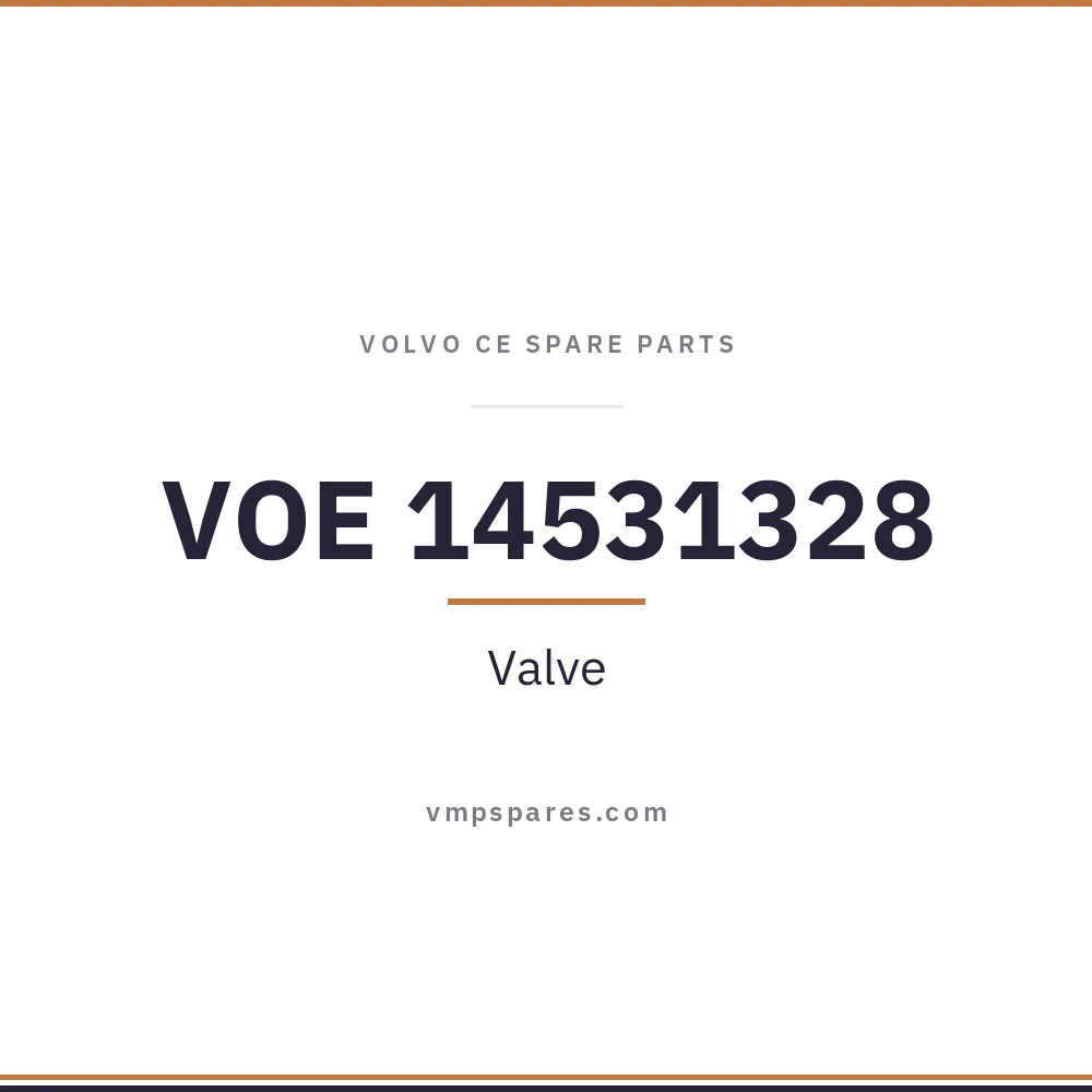 VOE 14531328 – Valve