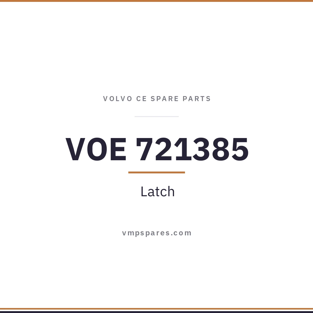 VOE 721385 – Latch
