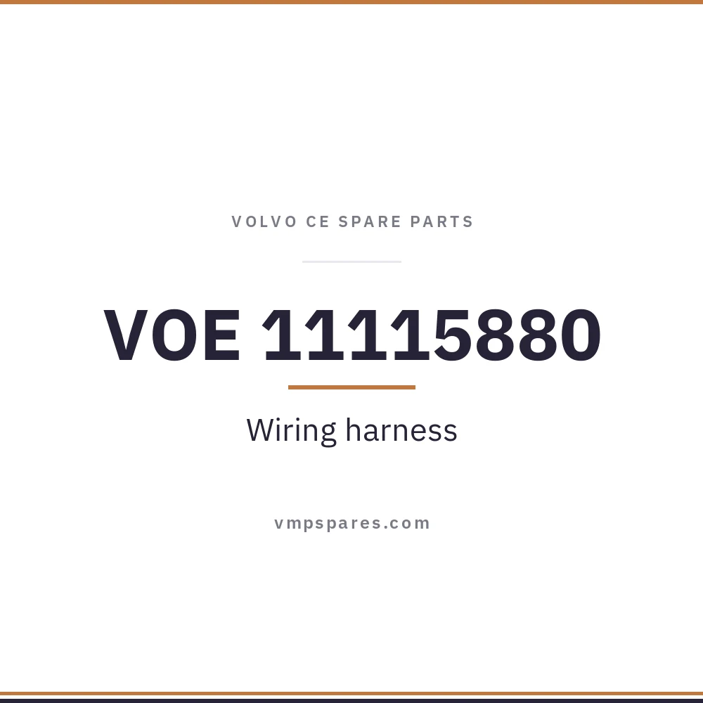 VOE 11115880 – Wiring harness