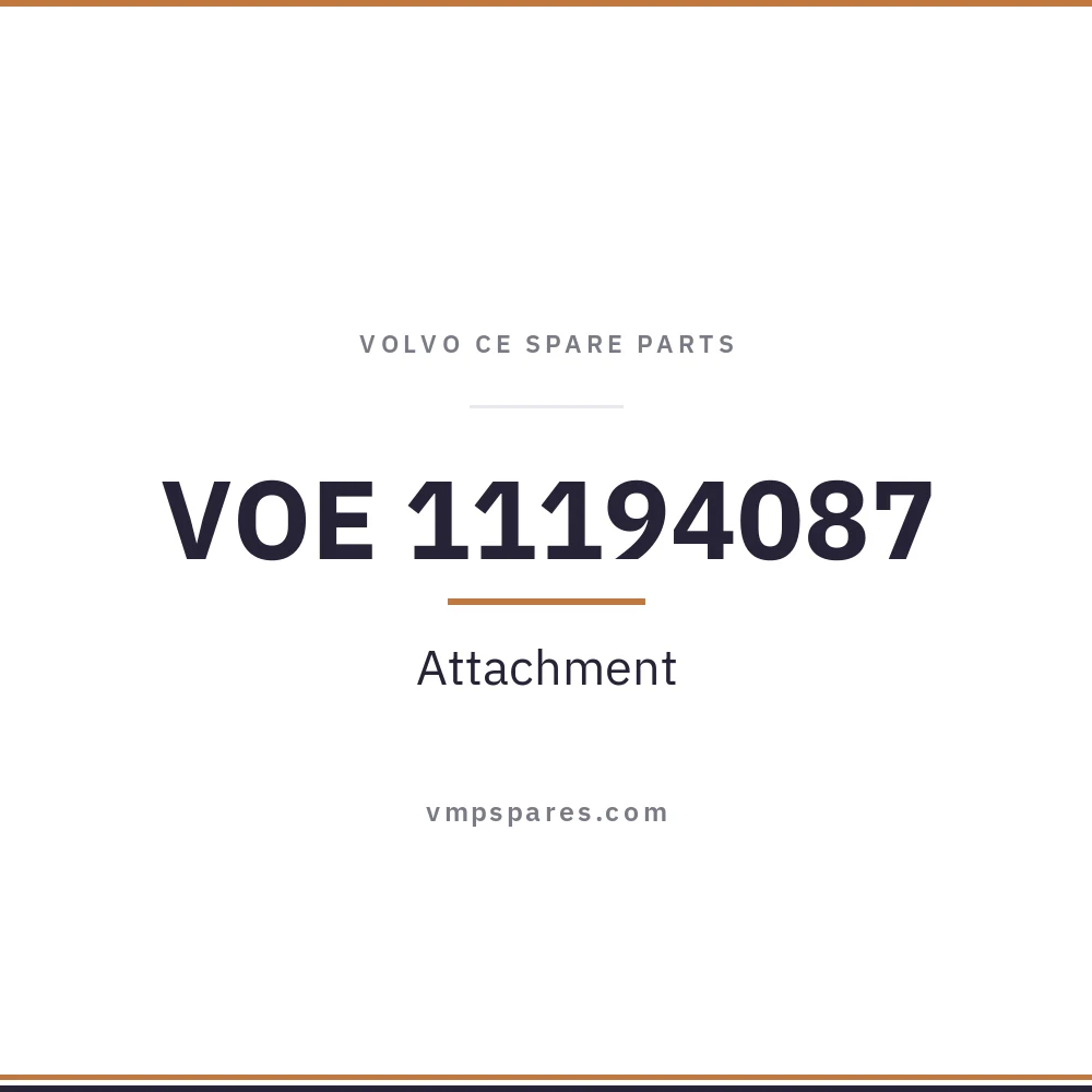 VOE 11194087 – Attachment