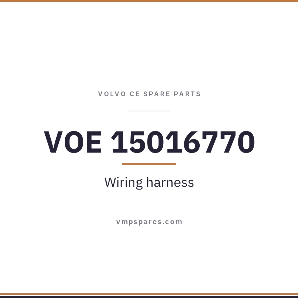 VOE 15016770 – Wiring harness