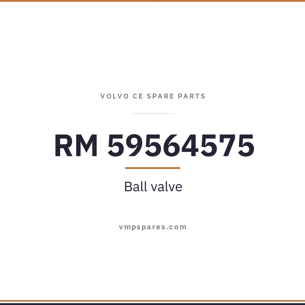 RM 59564575 – Ball valve