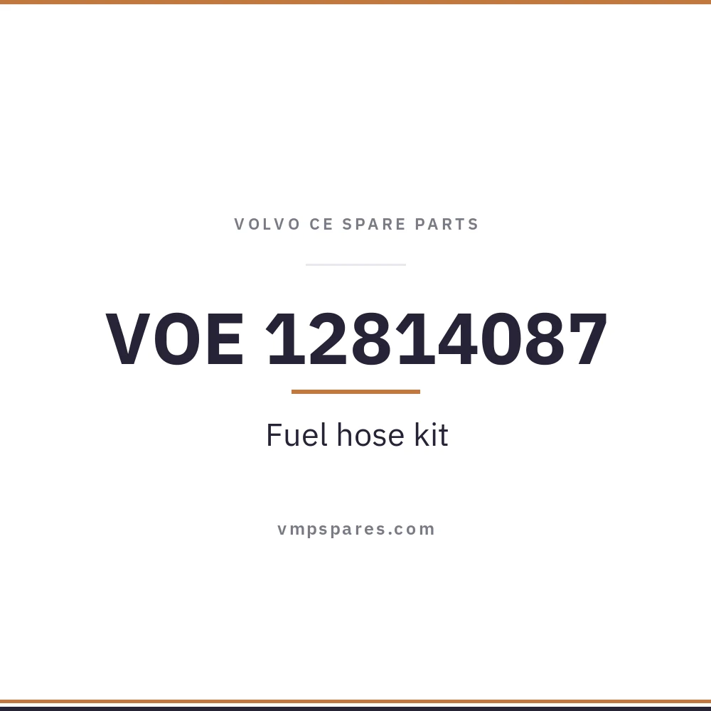VOE 12814087 – Fuel hose kit
