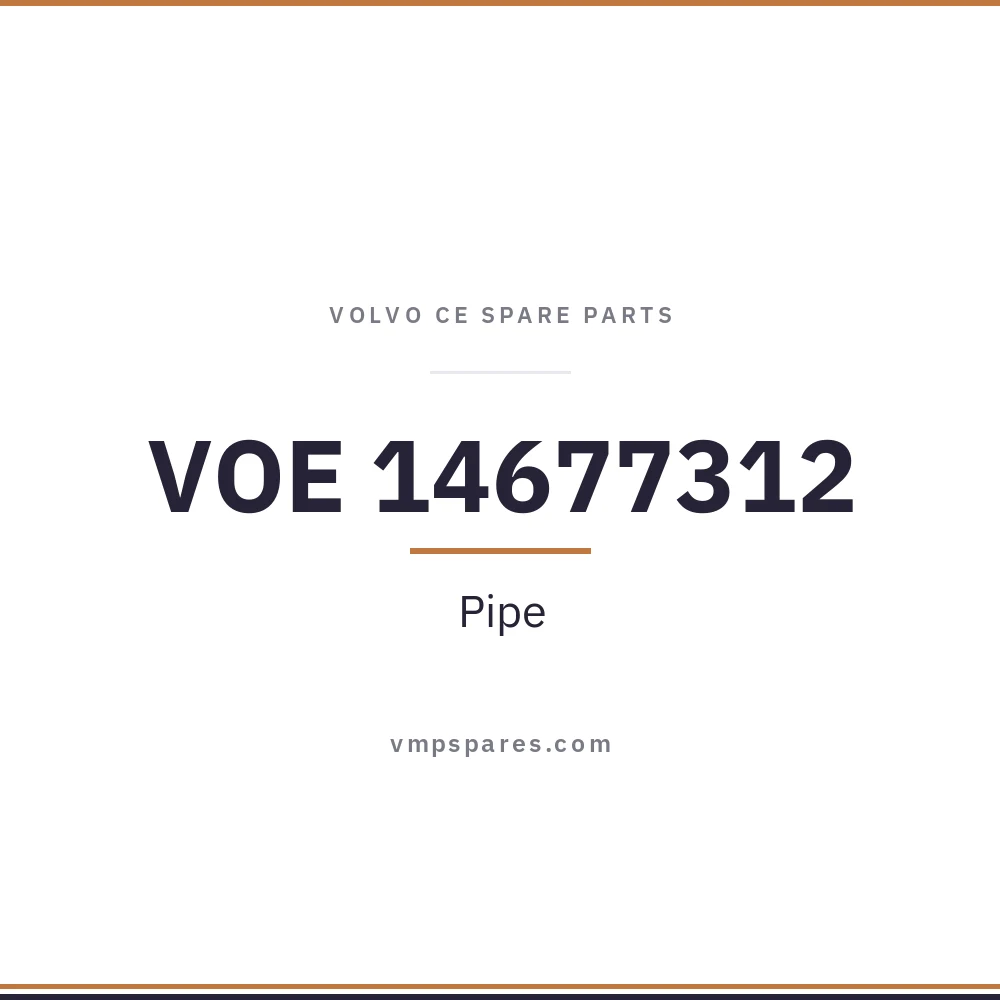VOE 14677312 – Pipe