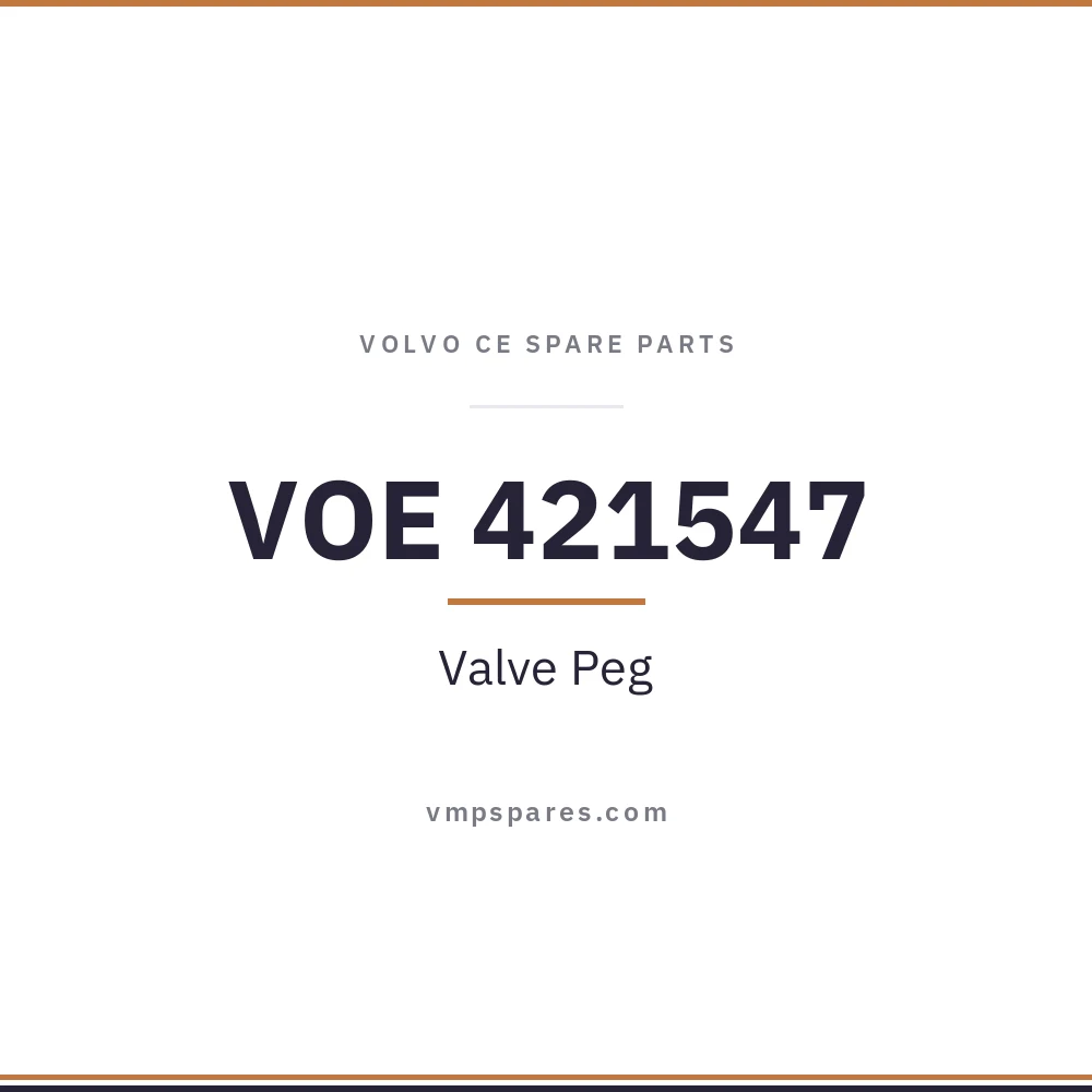 VOE 421547 – Valve Peg
