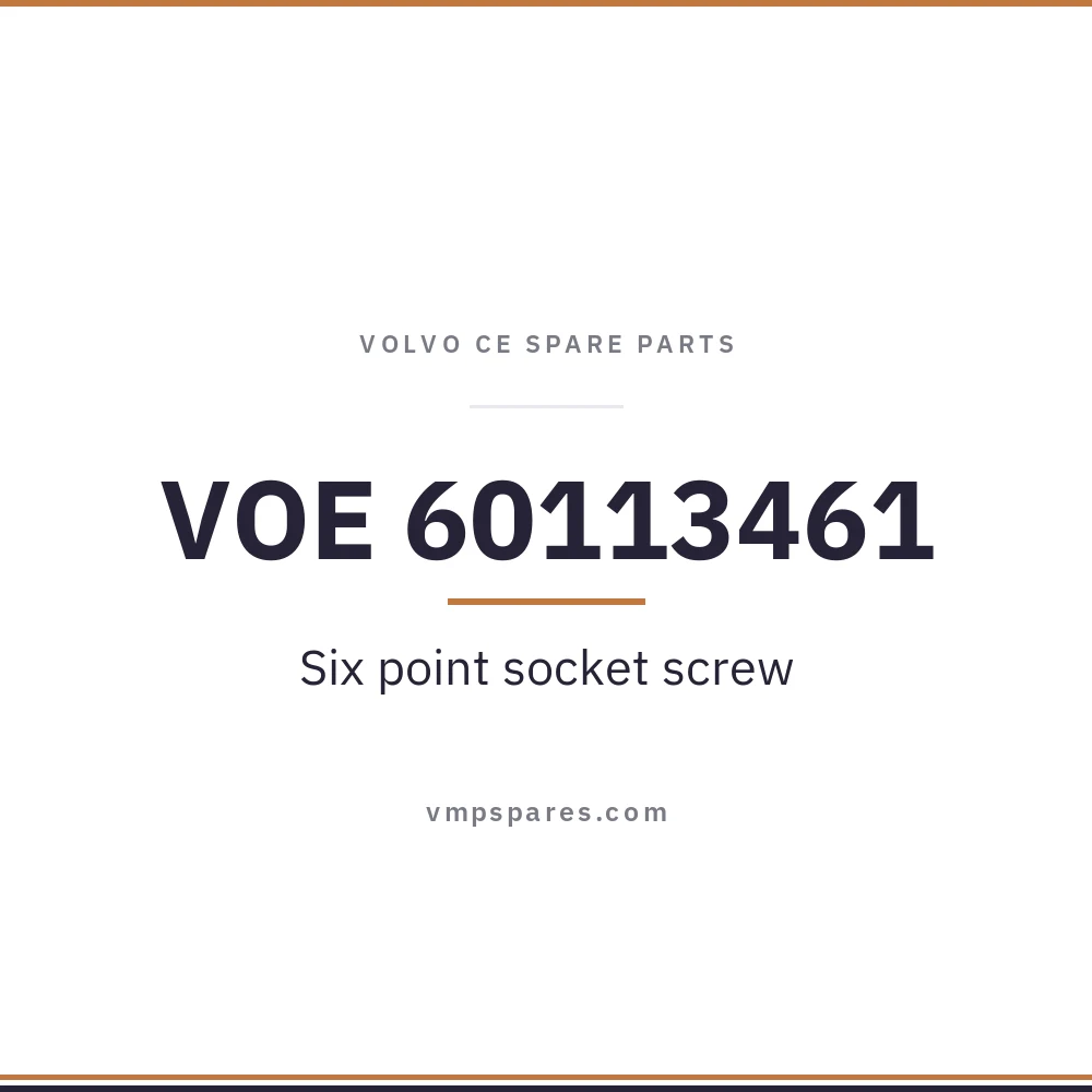 VOE 60113461 – Six point socket screw