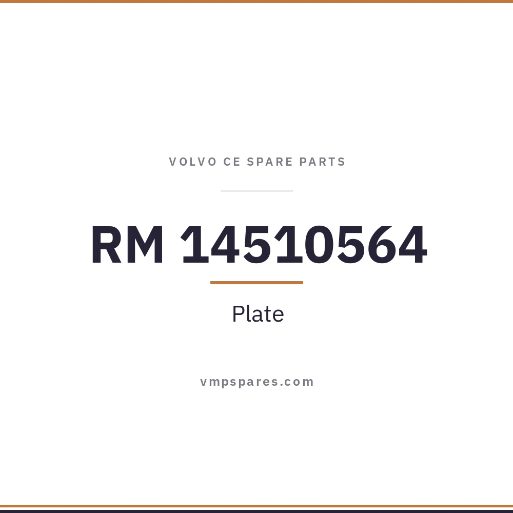 RM 14510564 – Plate