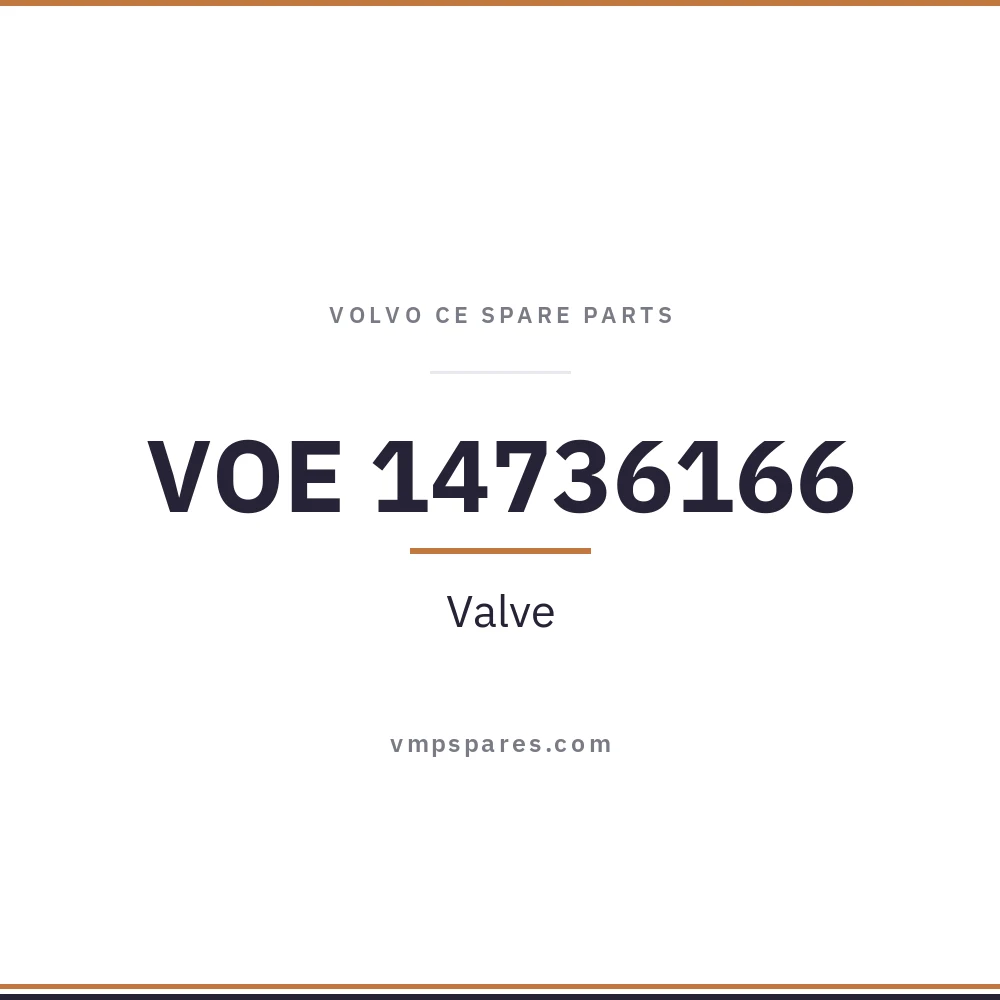 VOE 14736166 – Valve