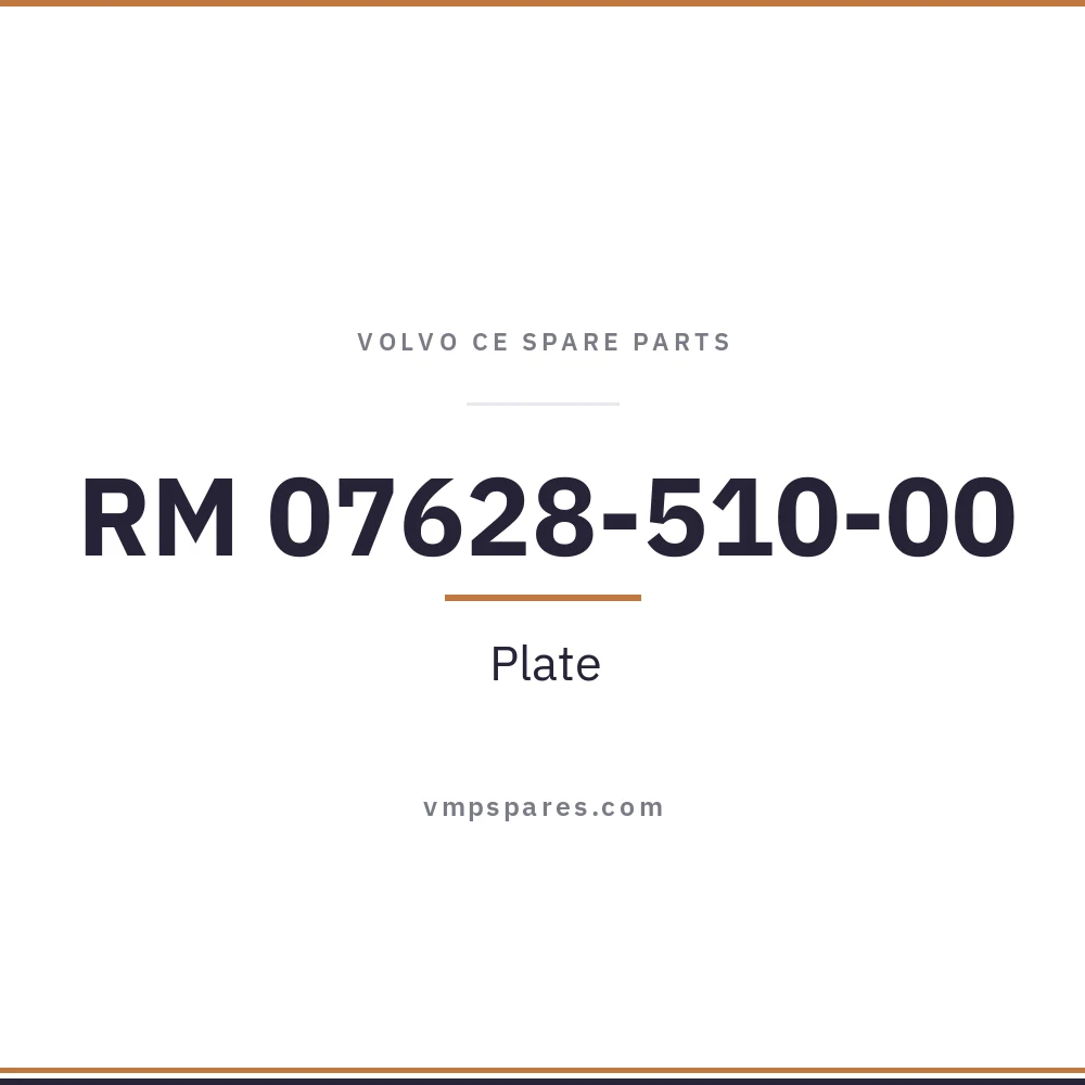 RM 07628-510-00 – Plate