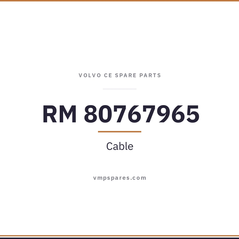 RM 80767965 – Cable