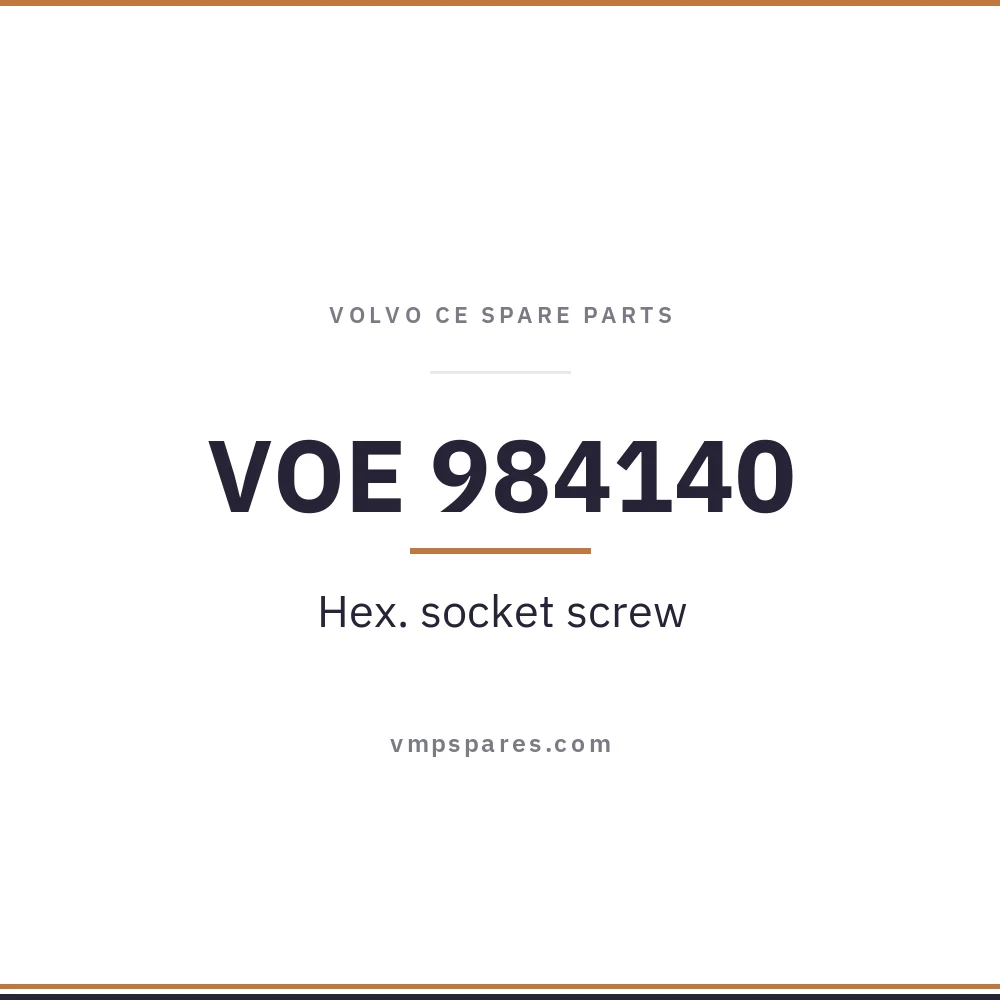 VOE 984140 – Hex. socket screw