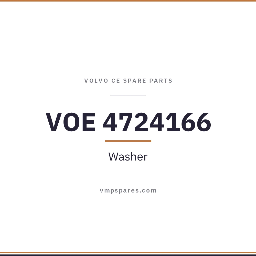 VOE 4724166 – Washer