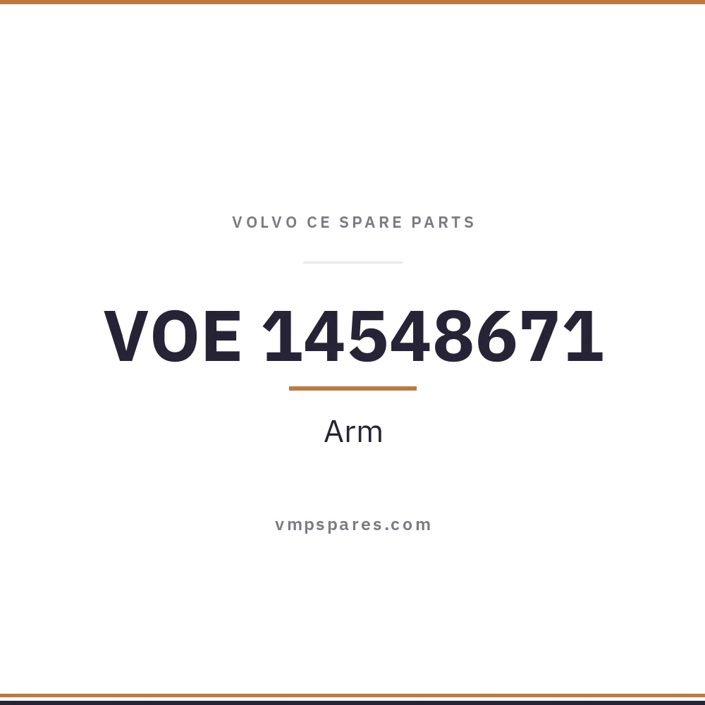 VOE 14548671 – Arm