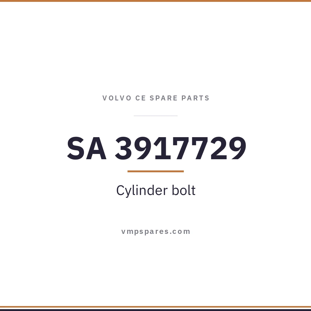 SA 3917729 – Cylinder bolt