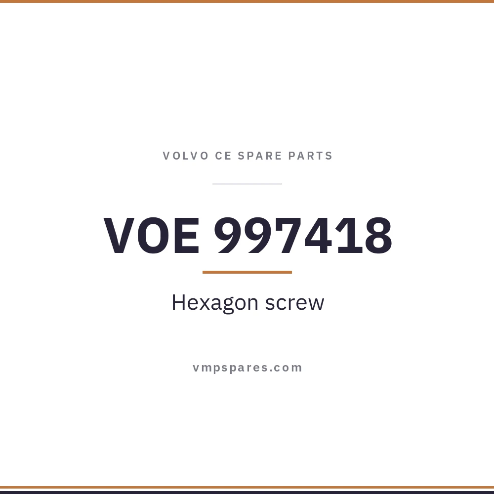 VOE 997418 – Hexagon screw