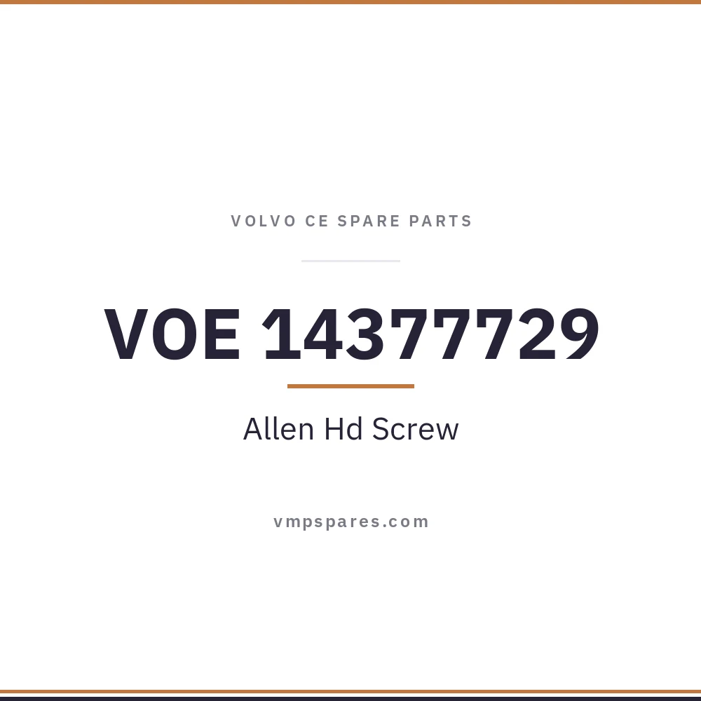 VOE 14377729 – Allen Hd Screw