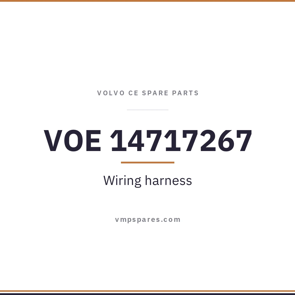 VOE 14717267 – Wiring harness