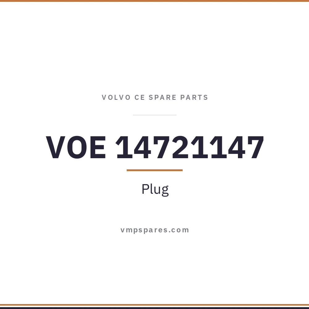 VOE 14721147 – Plug