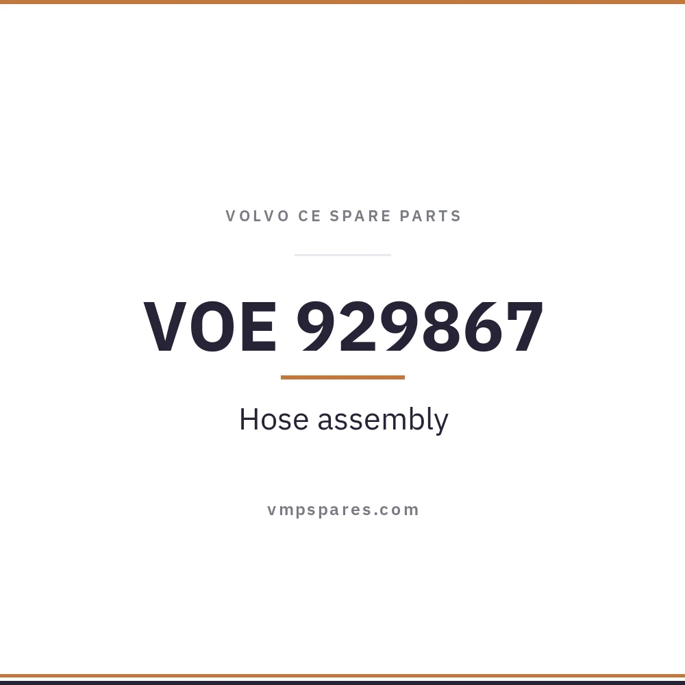 VOE 929867 – Hose assembly