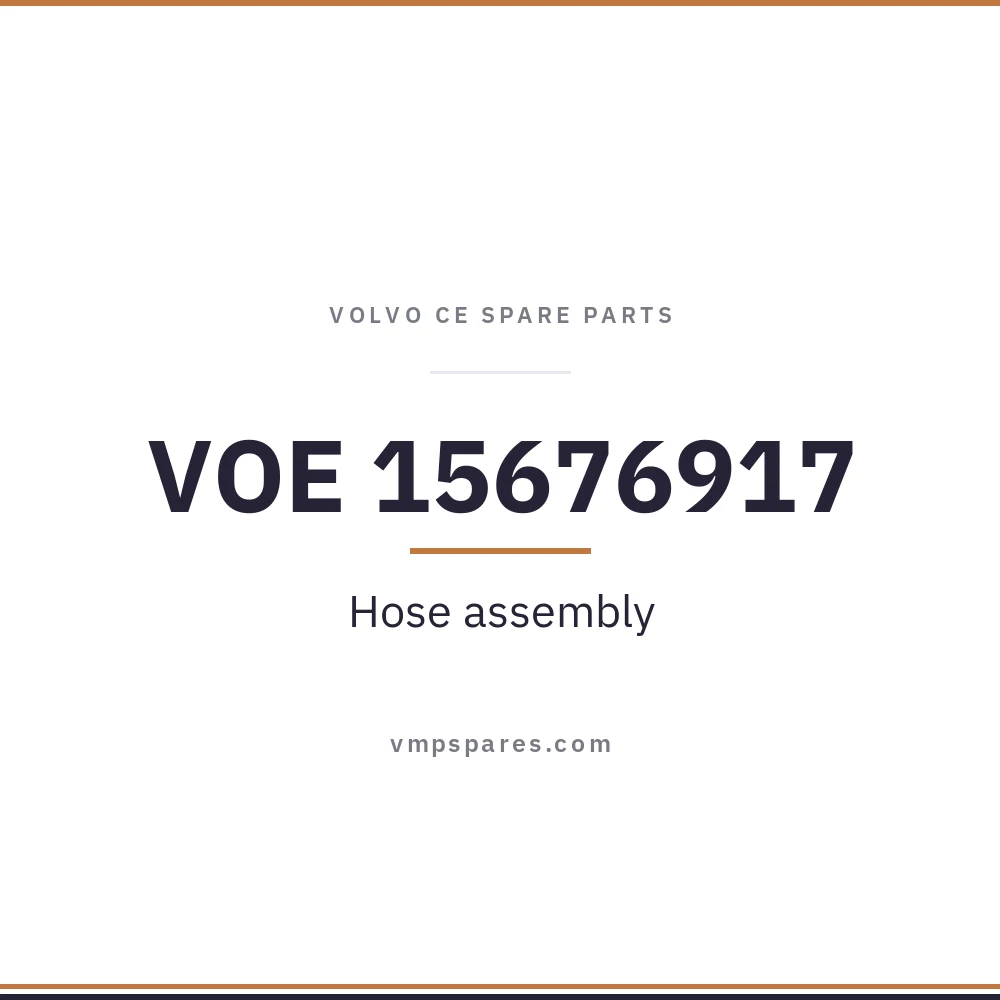 VOE 15676917 – Hose assembly