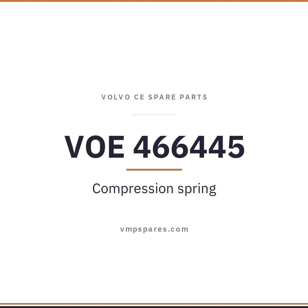 VOE 466445 – Compression spring