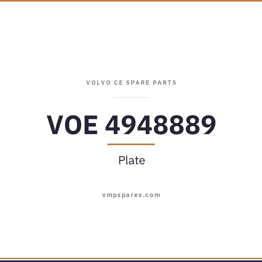 VOE 4948889 – Plate