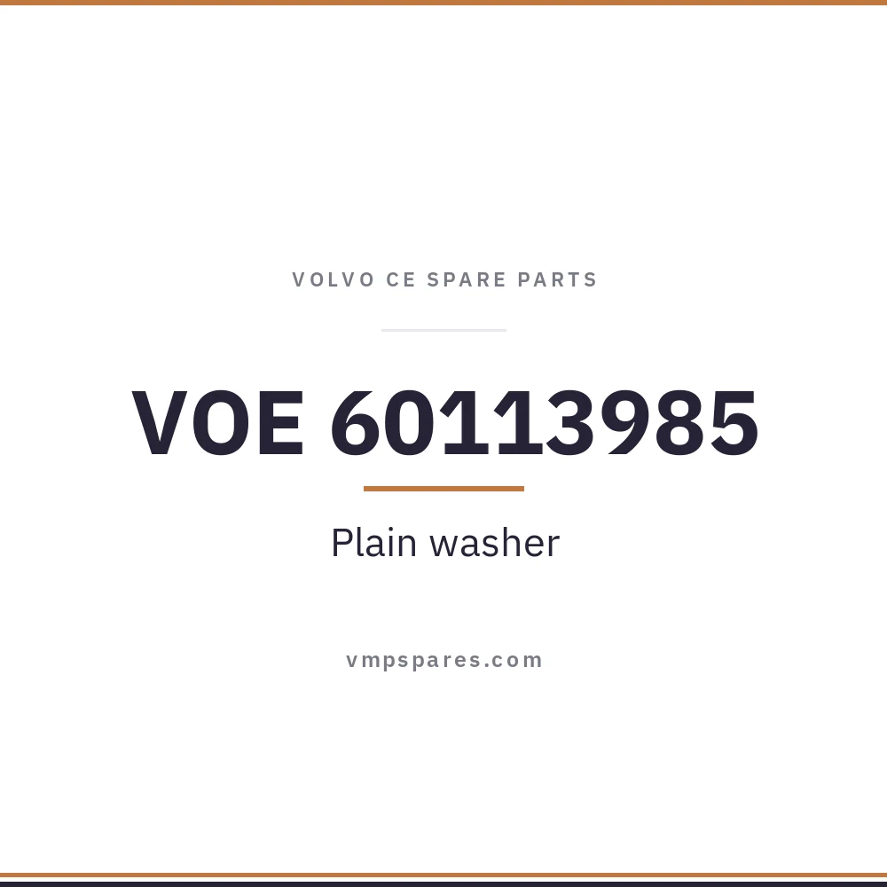 VOE 60113985 – Plain washer