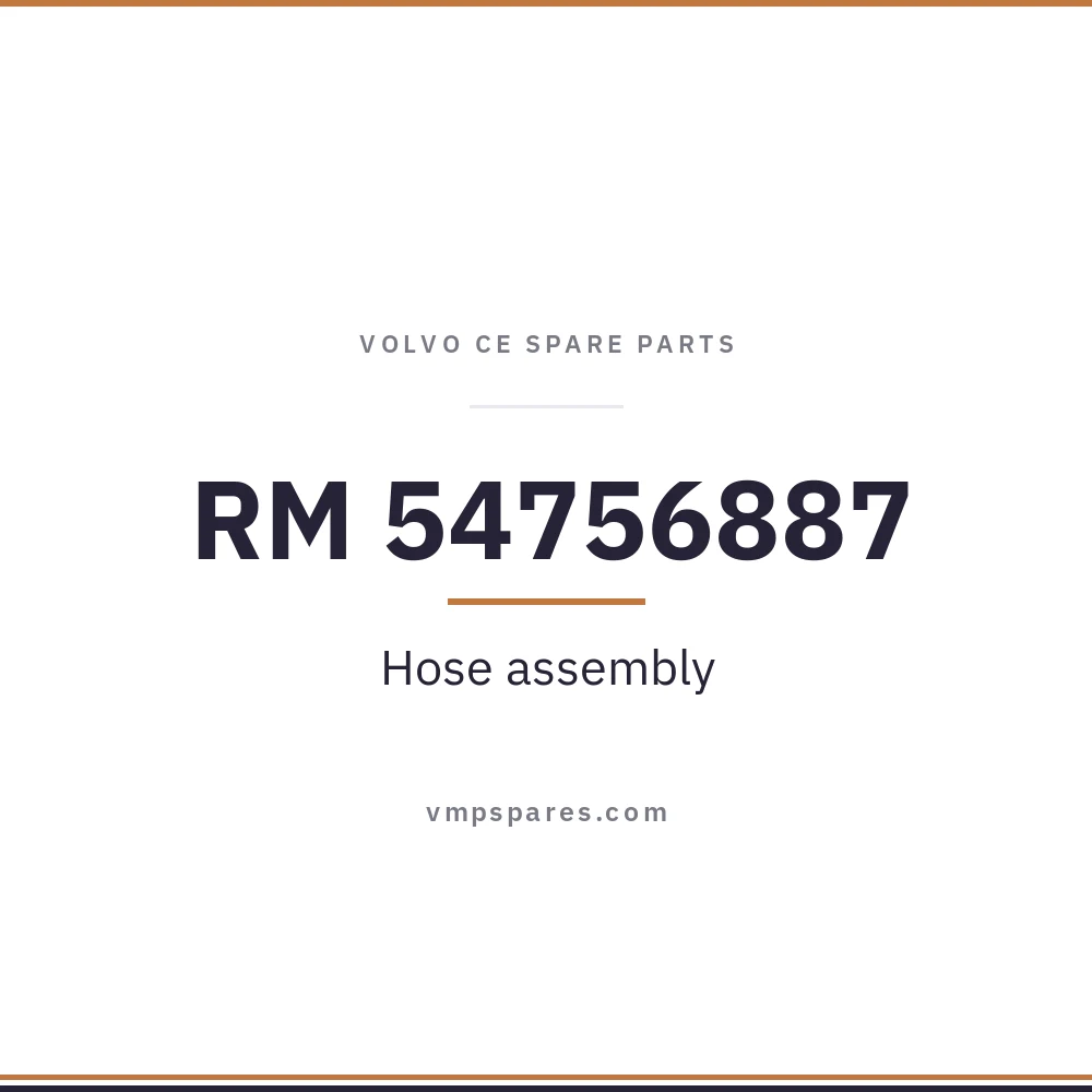 RM 54756887 – Hose assembly